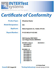 Cert. of Conformance